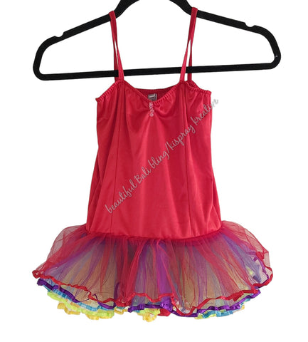 Tutu XXL, RED, approx 52 cm lomg from top of strap to gusset