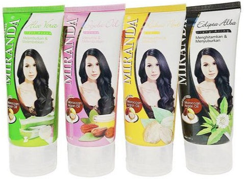 Miranda hair masks TUBES PINK