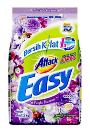 Attack EASY PURPLE BLOSSOM EASY POWDER Detergent 800 grams (#29)