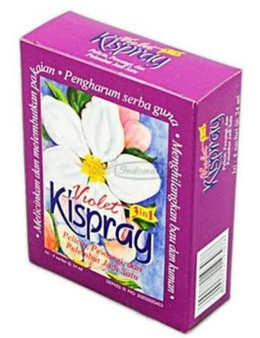BULK BUY Kispray PURPLE box containing 4 x 21 ml buy 10 receive 11
