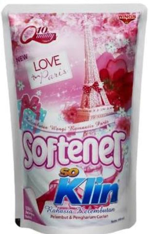 BULK BUY So Klin softener love in Paris 900 ml buy 10 recieve 11