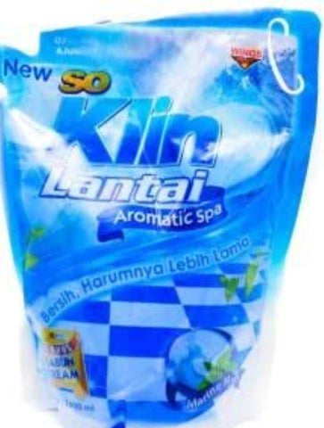 So Klin floor cleaner MARINE MINT 12 x 25 ml sachets (#)