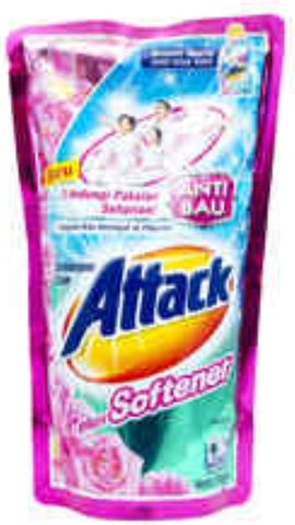 Attack CLEAN PINK + softener LIQUID Detergent 800ml (#25)