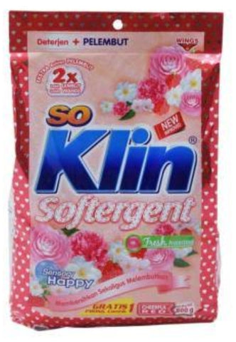 So Klin CHEERFUL RED POWDER Detergent +softener 770 g (B)