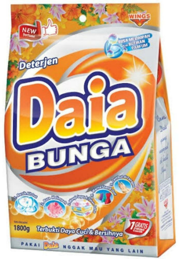 Daia BUNGA (ORANGE) POWDER detergent 555 g (B) #e