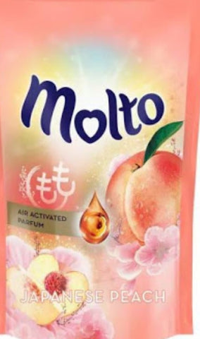 Molto Japanese Peach fabric softeners 12 x 10 ML sachets (#11)