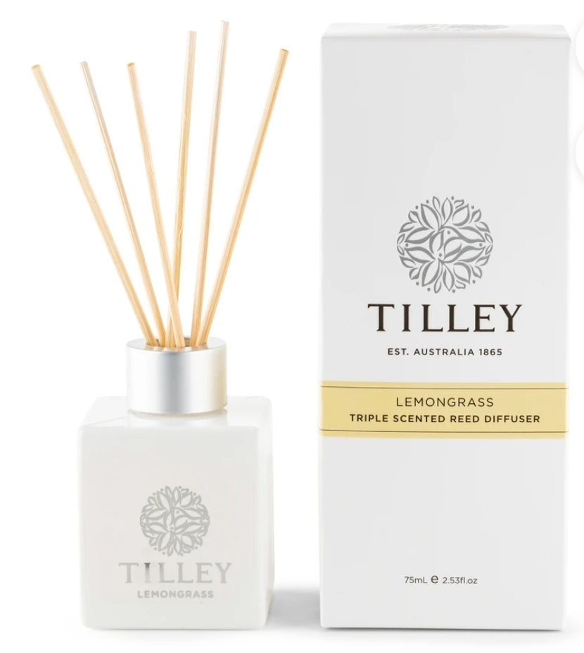 Tilley reed diffuser, lemongrass 75 ml