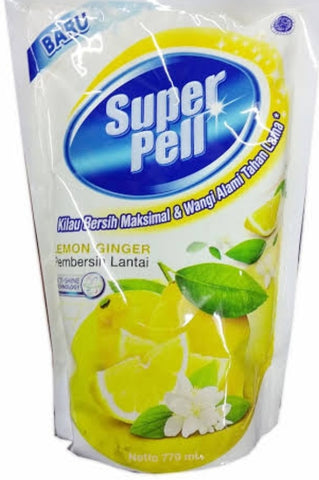 SUPER PELL floor cleaner LEMON GINGER NEW 770ml (#27)