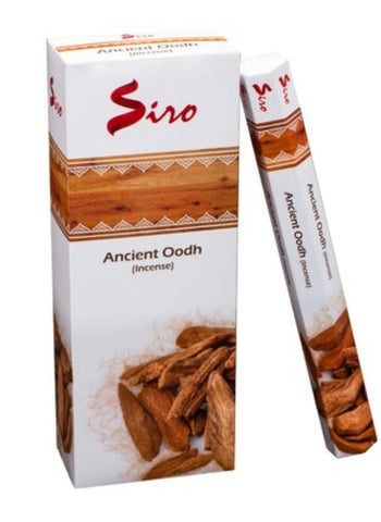 Incense Siro Brand Incense Sticks Ancient Oodh 8 sticks per pack SQUARE x 10 PACKS
