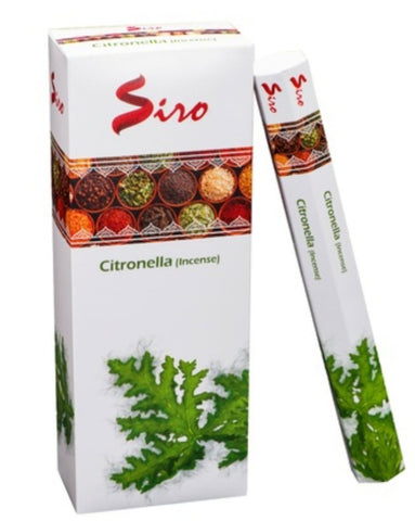 Incense Siro Brand Incense Sticks Citronella 20 sticks per pack Hexagonal