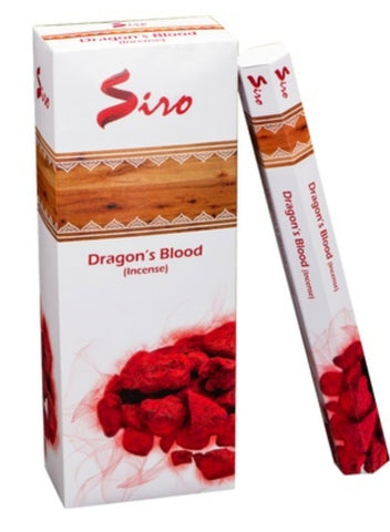 Incense Siro Brand Incense Sticks Dragons Blood 20 sticks per pack Hexagonal