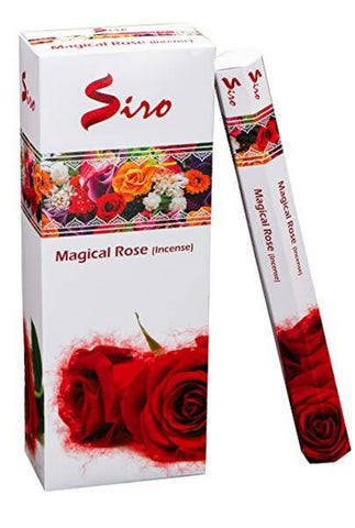 Incense Siro Brand Incense Sticks Magical Rose 20 sticks per pack Hexagonal