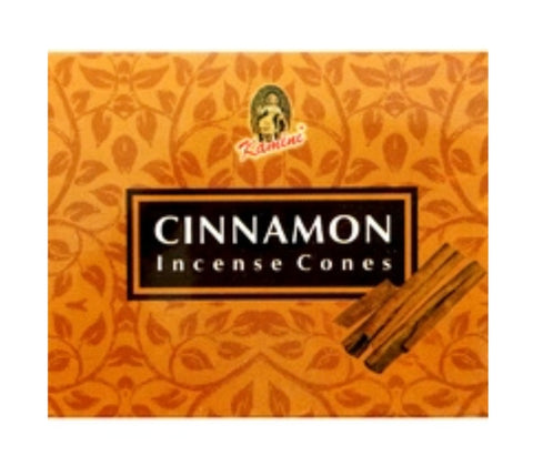 Incense Kamini Brand Incense CONES Cinnamon 10 cones per pack