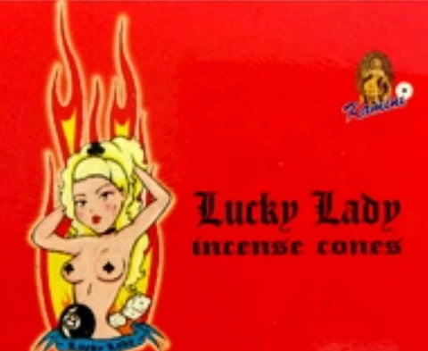 Incense Kamini Brand Incense Lucky Lady CONES 10 cones per pack