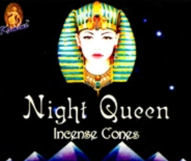 Incense Kamini Brand Night Queen Incense CONES 10 cones per pack (#T)