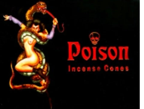 Incense Kamini Brand Poison Incense CONES 10 cones per pack (#T)
