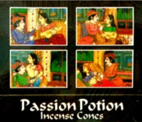 Incense Kamini Brand Passion Potion Incense CONES 10 cones per pack (#T)