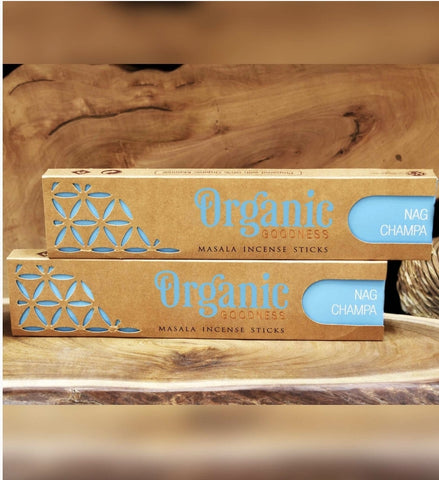 Organic Goodness Marsala Incense Sticks Nag Champa 15gu