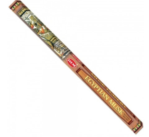 Incense HEM Brand Incense Sticks EGYPTIAN MUSK 8 sticks SQUARE