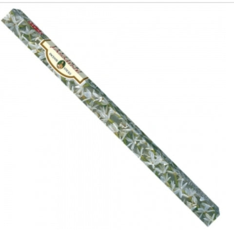 INCENSE, HEM brand, JASMINE STICKS 8 sticks SQUARE