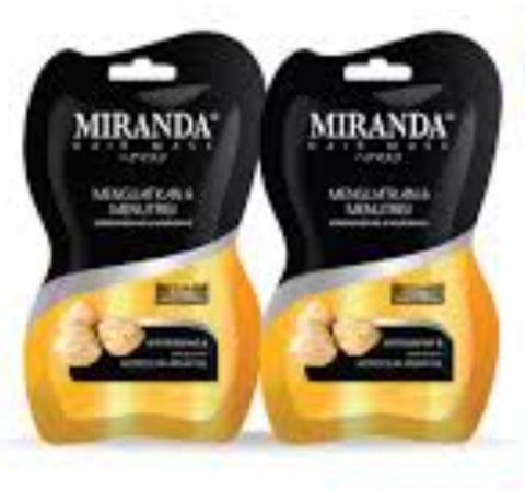 Miranda hair masks Yellow