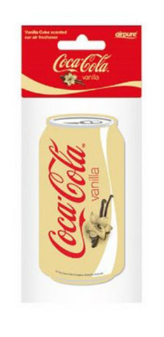 Car air freshener, CocaCola Vanilla scented