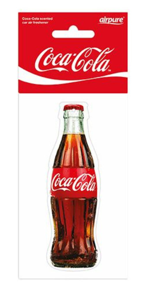 Car air freshener, CocaCola scented, original glass bottle shaped