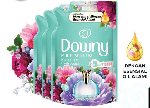 Downy Premium Perfum Fresh Bouquet softeners 12 x 10 ml sachets(#30)