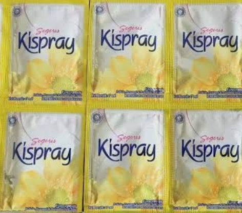 Kispray YELLOW 12 x 6 ml  sachets (#)