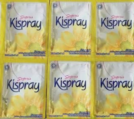 Kispray YELLOW 12 x 7 ml  sachets (#)