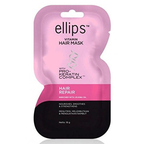 Ellips hair masks PINK/BLACK