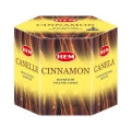 Incense Hem Brand Incense BACKFLOW CONES Cinnamon 40 cones per pack (#T)
