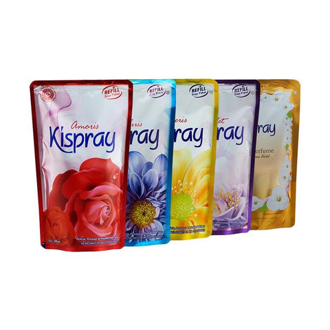 BULK BUY Kispray Collection all aromas 5 premixed 280ml sachets buy 10 sets, Receive 11 sets