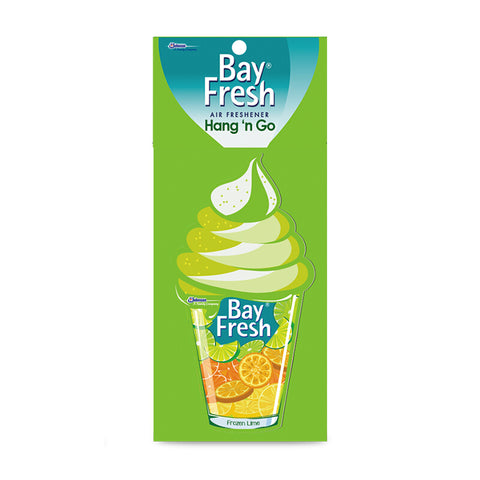 bay fresh car fresheners frozen lime (#50)