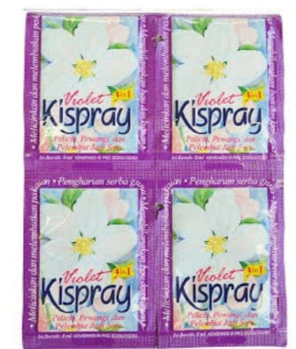 BULK BUY Kispray PURPLE 12 x 6 ml  sachets buy 10 get receive 11