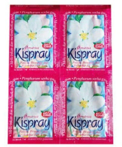 BULK BUY Kispray PINK 12 x 7 ml  sachets buy 10 receive 11