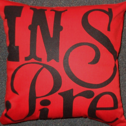 Cushion cover, inspire red approx 40 cm x 40 cm #27